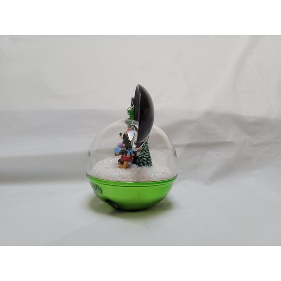 Mickey Mouse Snow Globe Ornament SNOWBODY WARMS MY HEART Bradford #A1143 COA - Picture 3 of 12